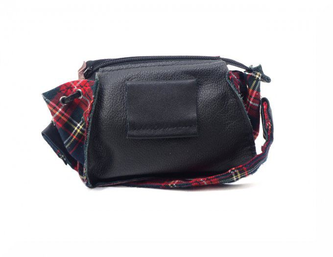 Pocket Belt Red Plaid